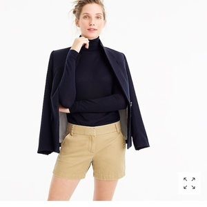 J. Crew 5” chino shorts - green